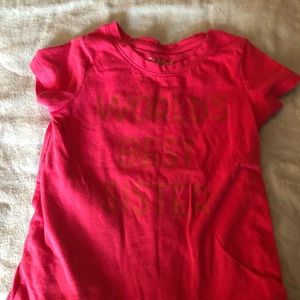 Worlds best sister tshirt 4t